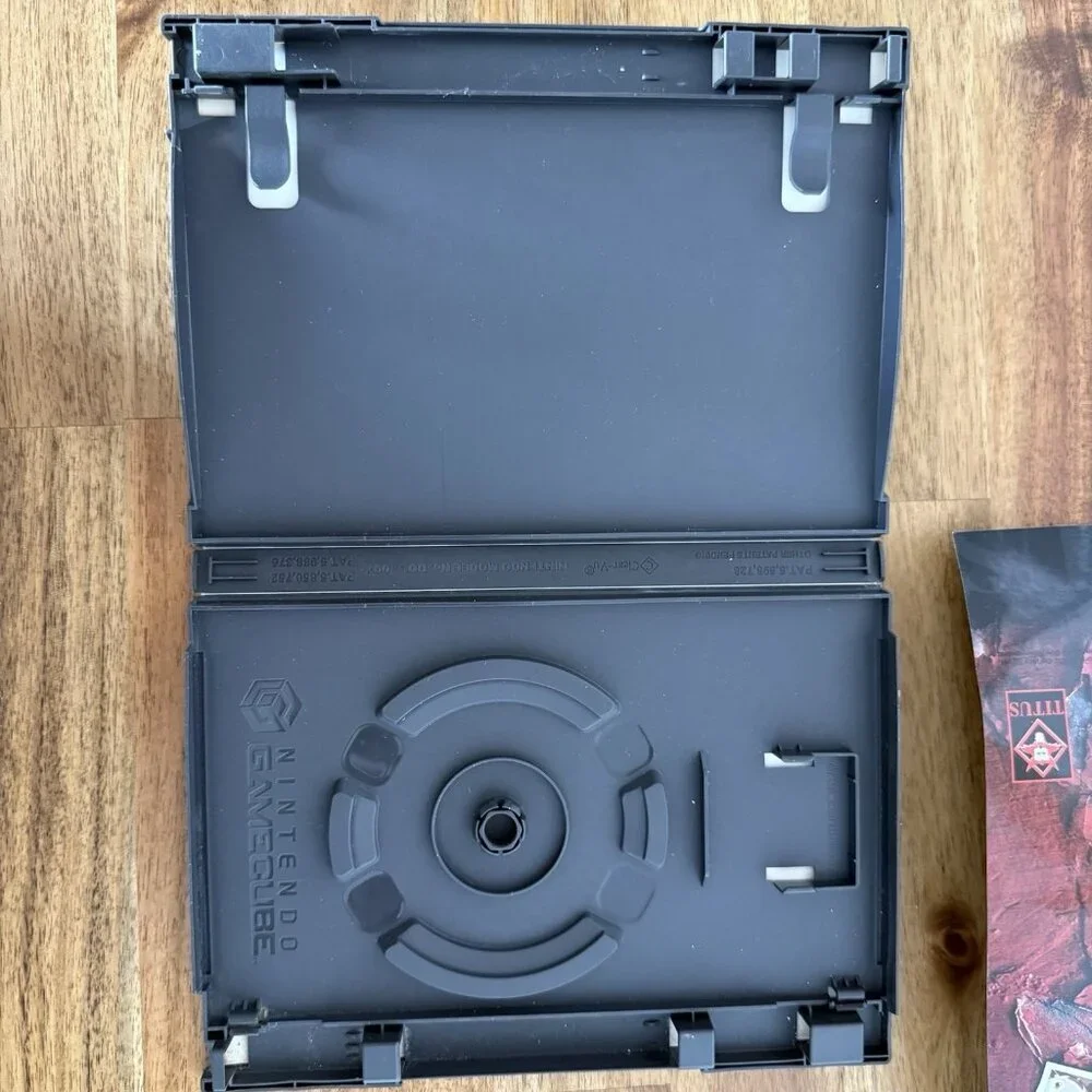 Top Gun: Combat Zones BOX ONLY (Nintendo GameCube, 2002) COVER HAS WATER DAMAGE!